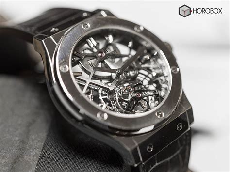 hublot classic fusion skeleton tourbillon titanium price|Hublot classic fusion classico.